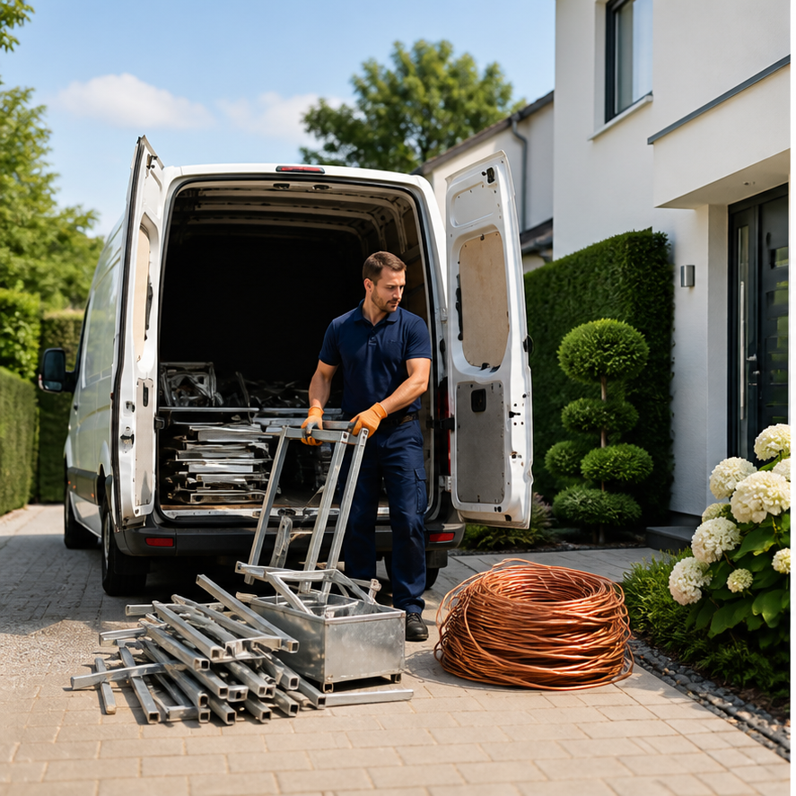 Professionelle Schrottabholung Duisburg