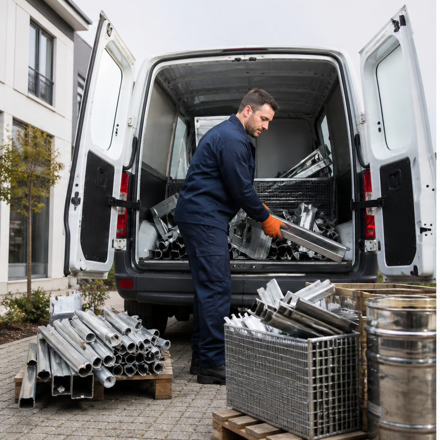 Professionelle Schrottabholung Krefeld