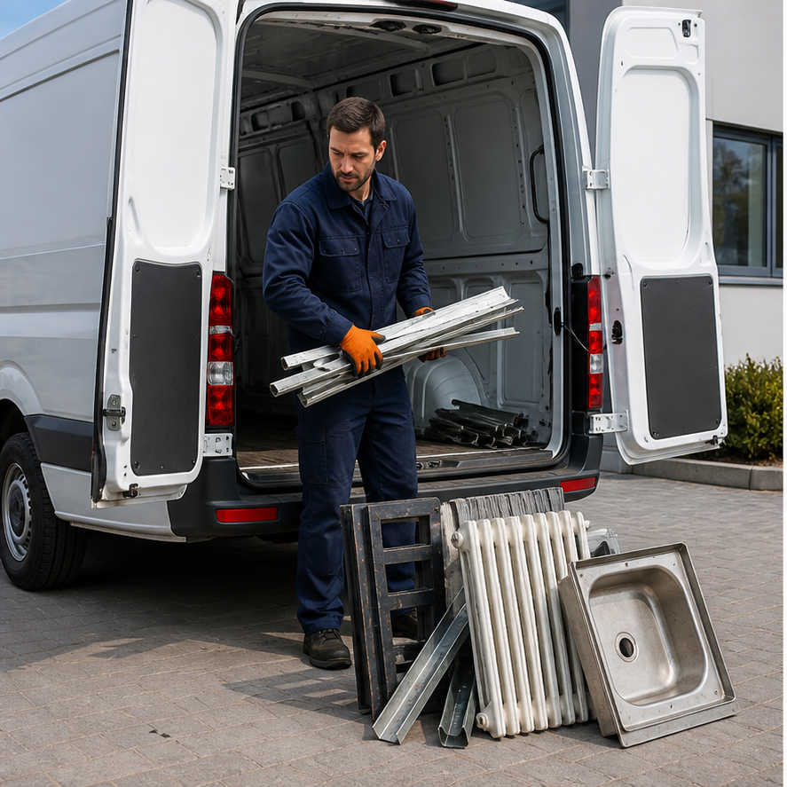 Professionelle Schrottabholung Oberhausen