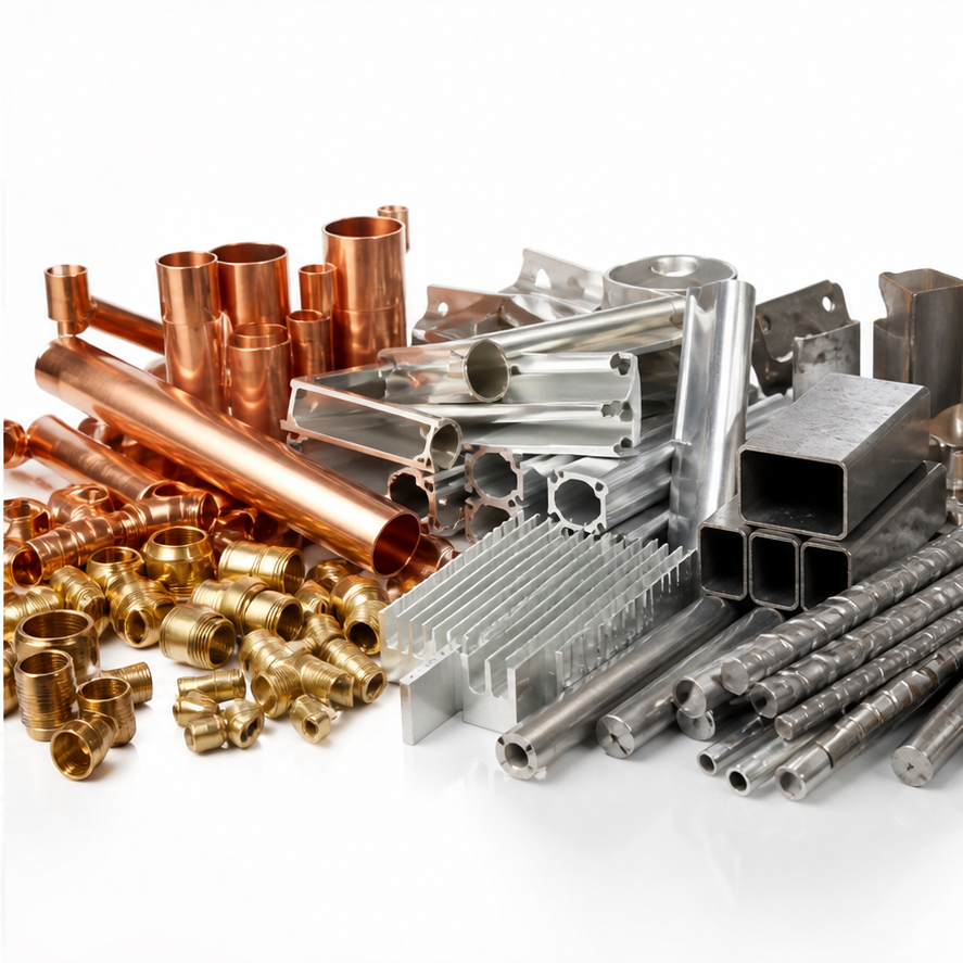 Sortierte Metalle beim Schrottankauf Recklinghausen
